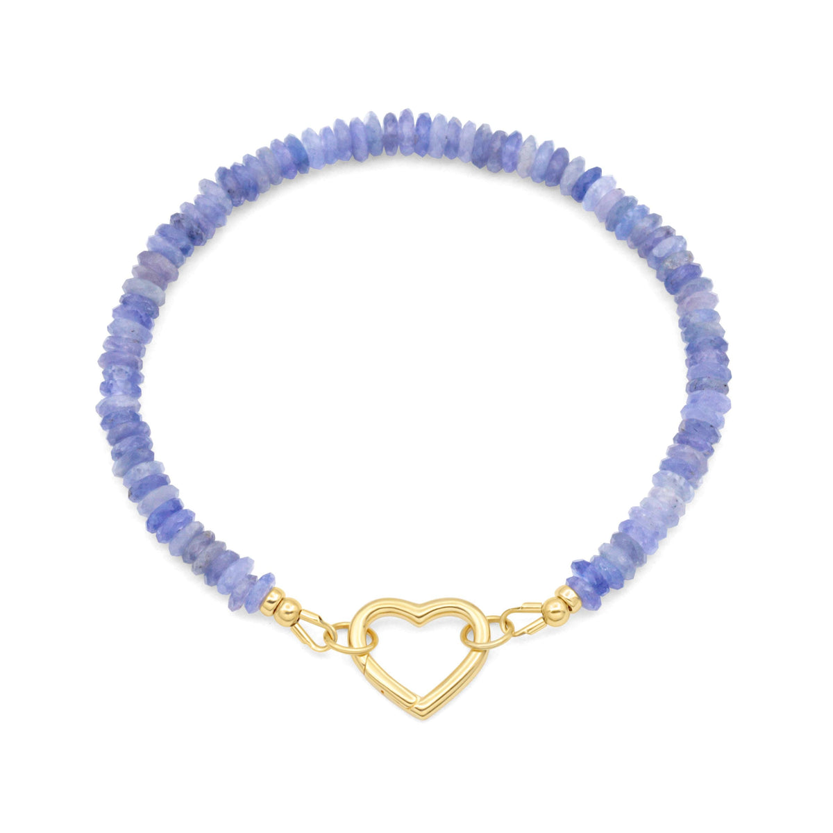 Merelani Tanzanite Carabiner Bracelet