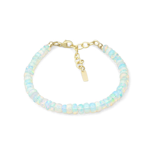 Celestial Fire Ethiopian Welo Opal Dainty Bracelet. Flashy opal bracelet [EBEP1131]| AAA Quality Genuine Opal Delicate *bss *G