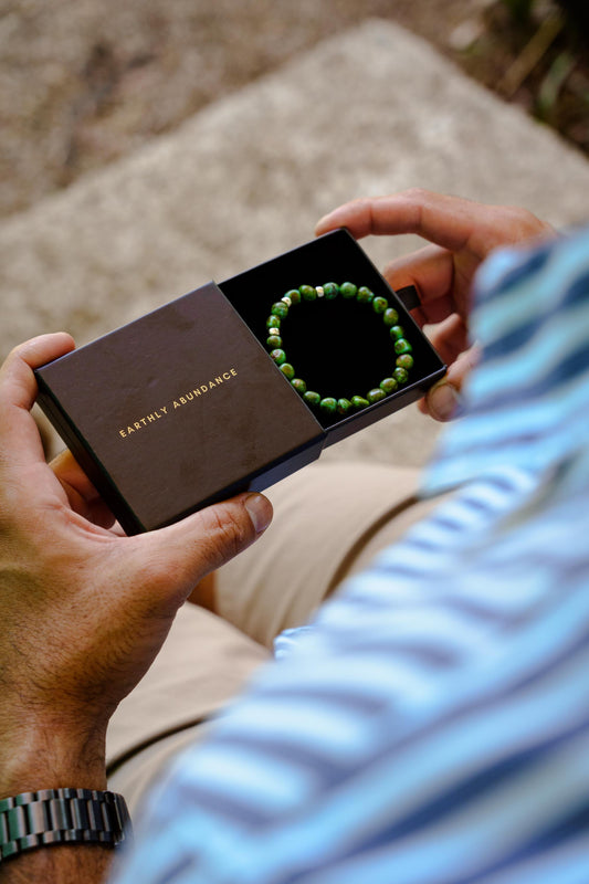 Sonoran Gold Turquoise Bracelet, Natural Turquoise Nugget Bracelet, Sterling Silver or 14K Gold, Unisex Gemstone Bracelet, Handmade Jewelry