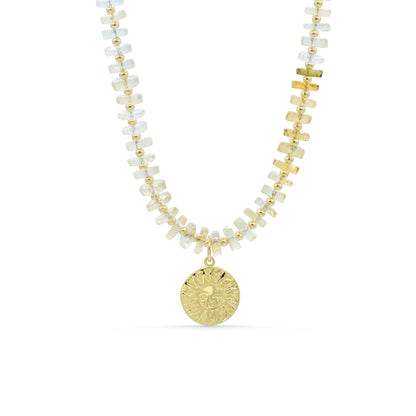 Paloma Sun Citrine Necklace