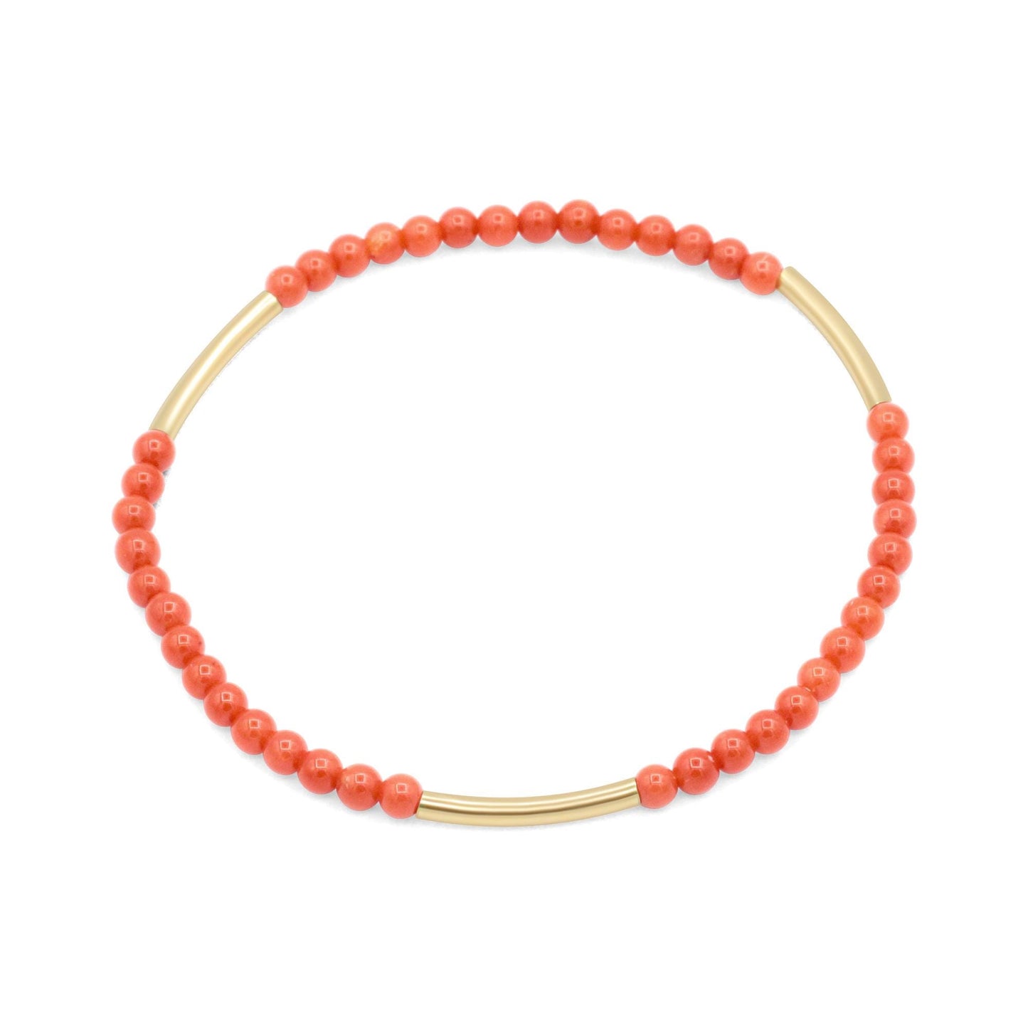 Riviera Coral Bracelet 3mm