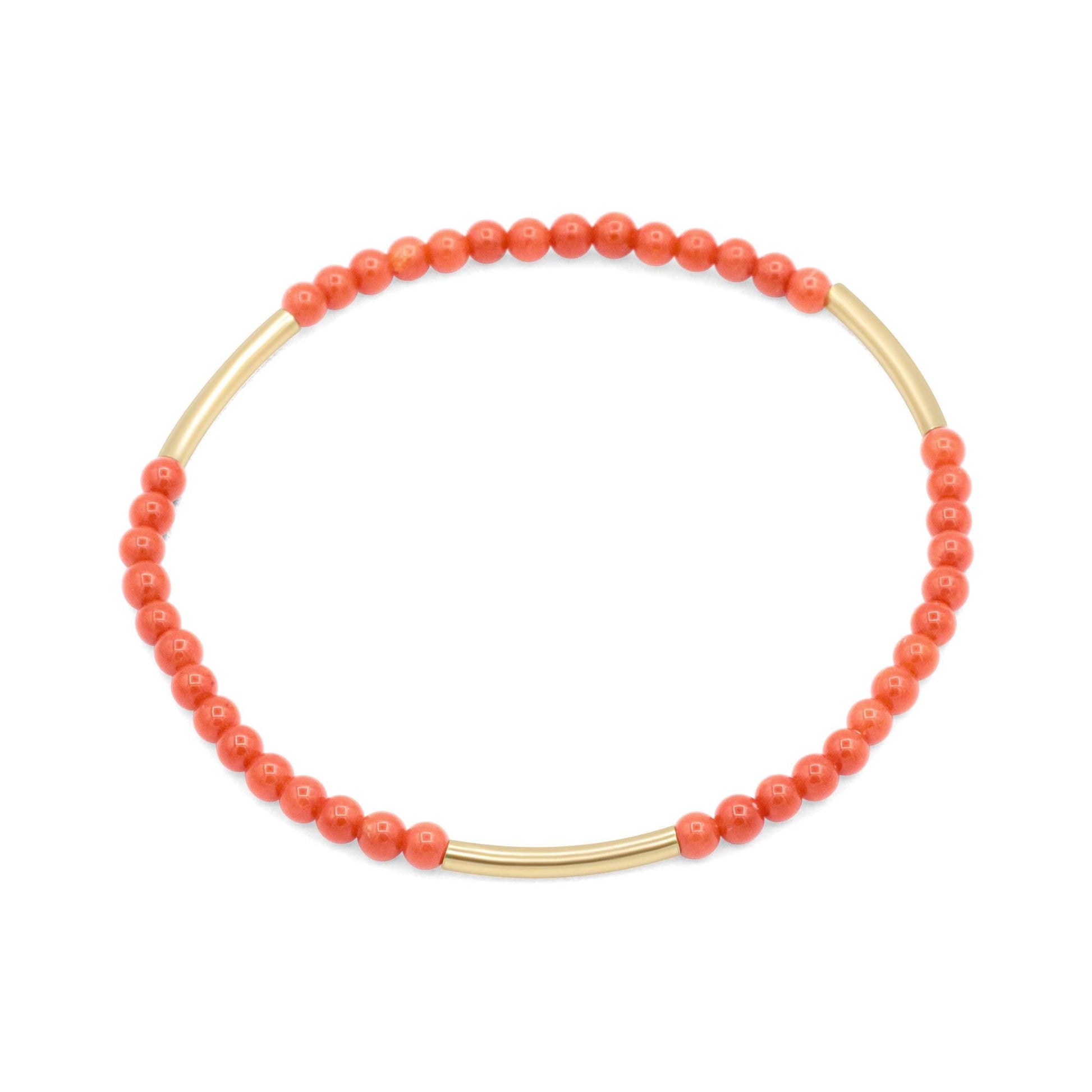 Riviera Coral Bracelet 3mm