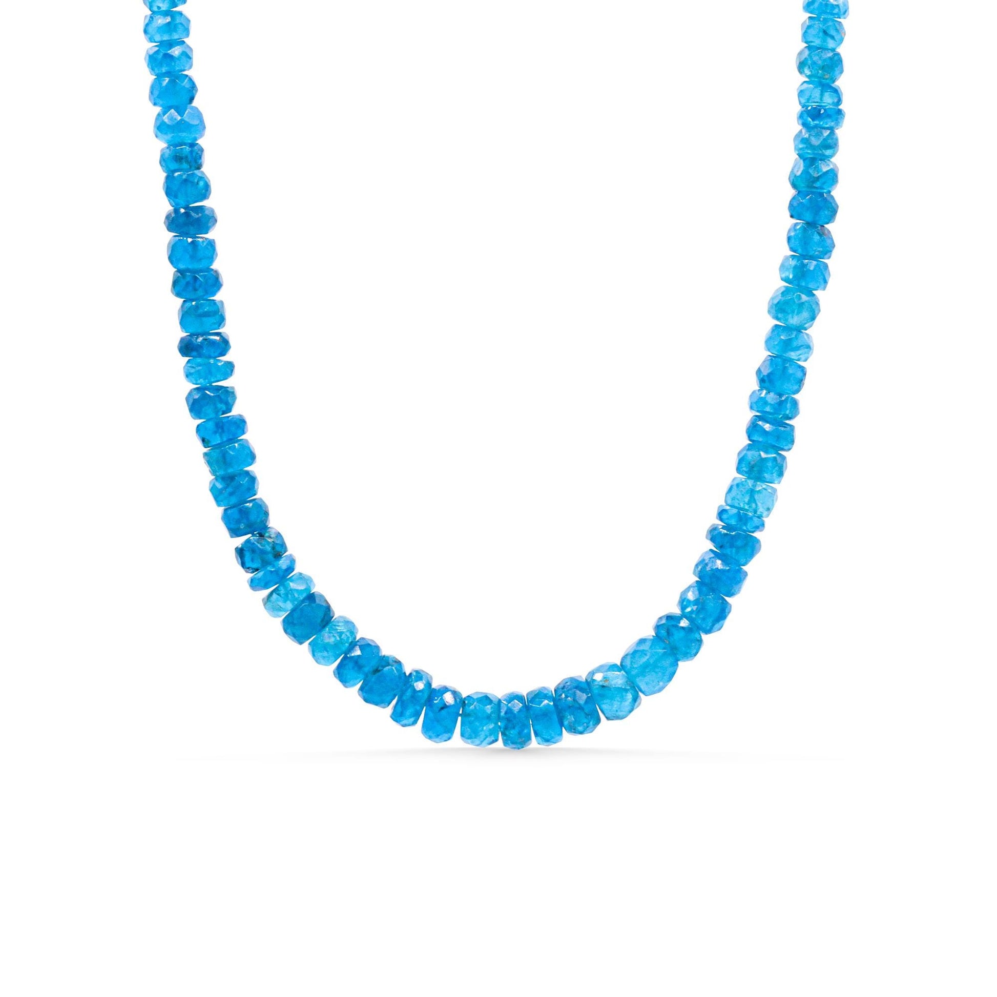 Ibiza Blue.Apatite Necklace