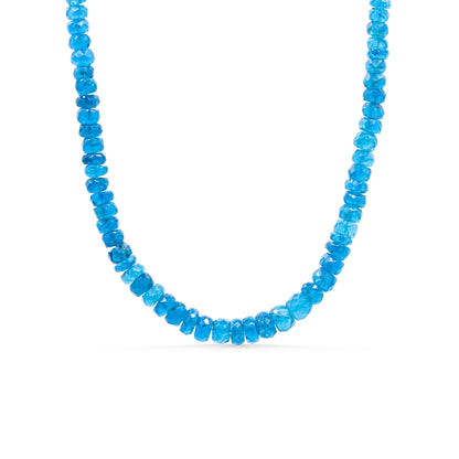 Ibiza Blue.Apatite Necklace