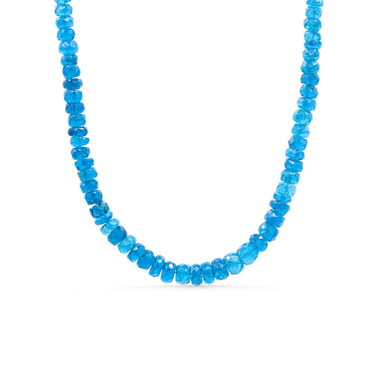 Ibiza Blue.Apatite Necklace
