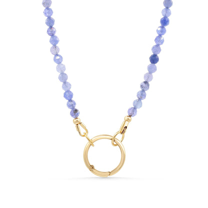 Periwinkle Sky Carabiner Necklace