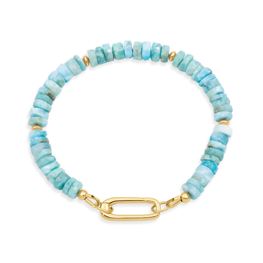 Ocean Energy Larimar Bracelet