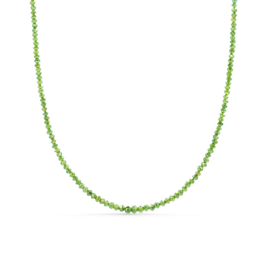 Green Diamond Necklace – One of a Kind