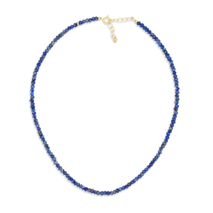 Nomad Lapis Lazuli Necklace | Gold Filled Clasp | Genuine Blue Gemstone Necklace | Handmade in Canada