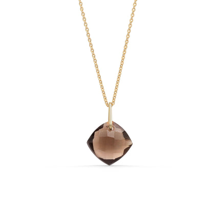 Smoky Quartz Pendant Necklace – Grounding, Natural Beauty & Timeless Elegance