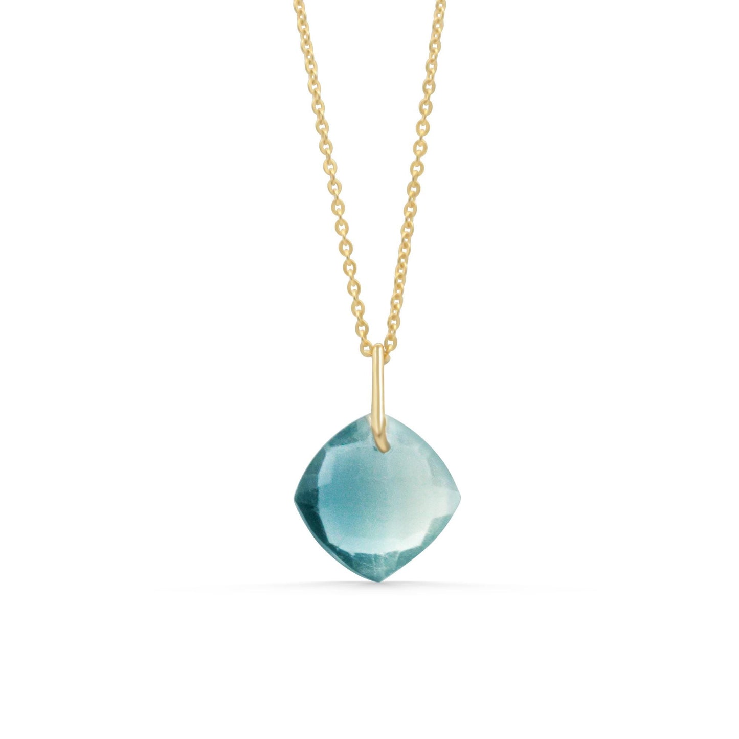 Green Fluorite Pendant Necklace – Clarity, Renewal & Natural Beauty