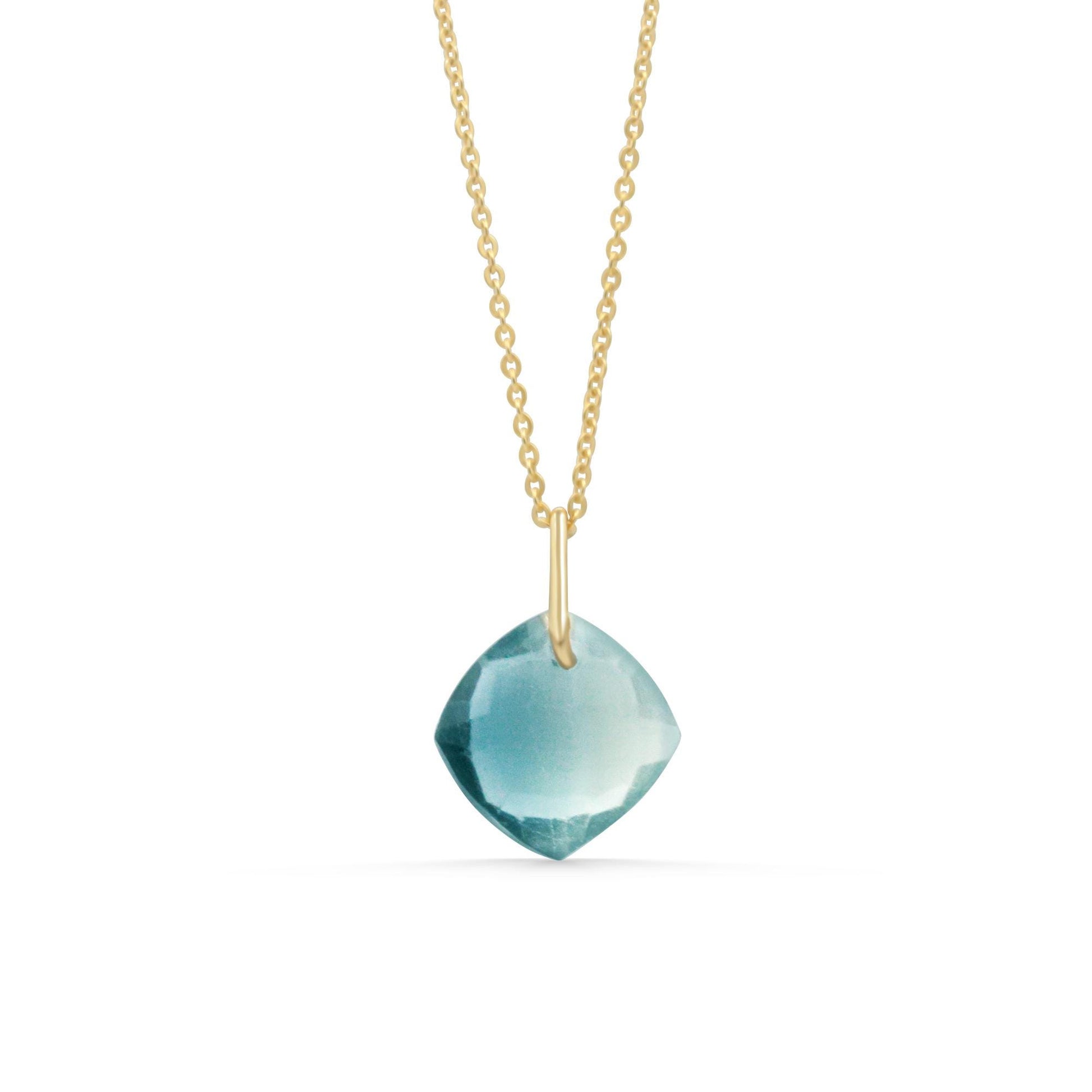 Green Fluorite Pendant Necklace – Clarity, Renewal & Natural Beauty