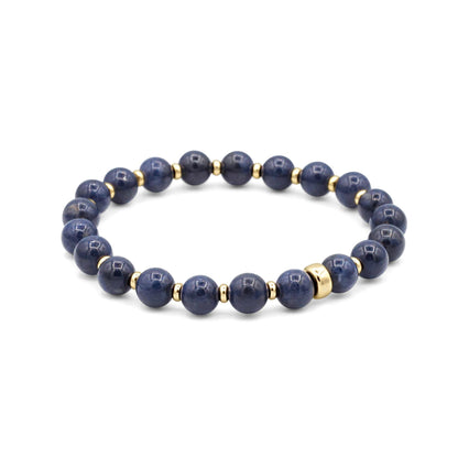 Blue Sapphire bracelet - 14K