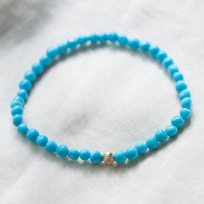 Mini Nugget Sleeping Beauty Bracelet