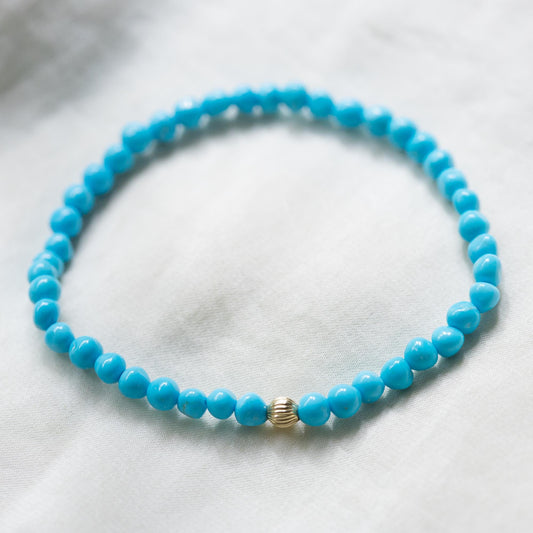 Mini Nugget Sleeping Beauty Bracelet