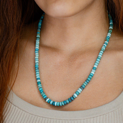 Dust and Sky Turquoise Necklace