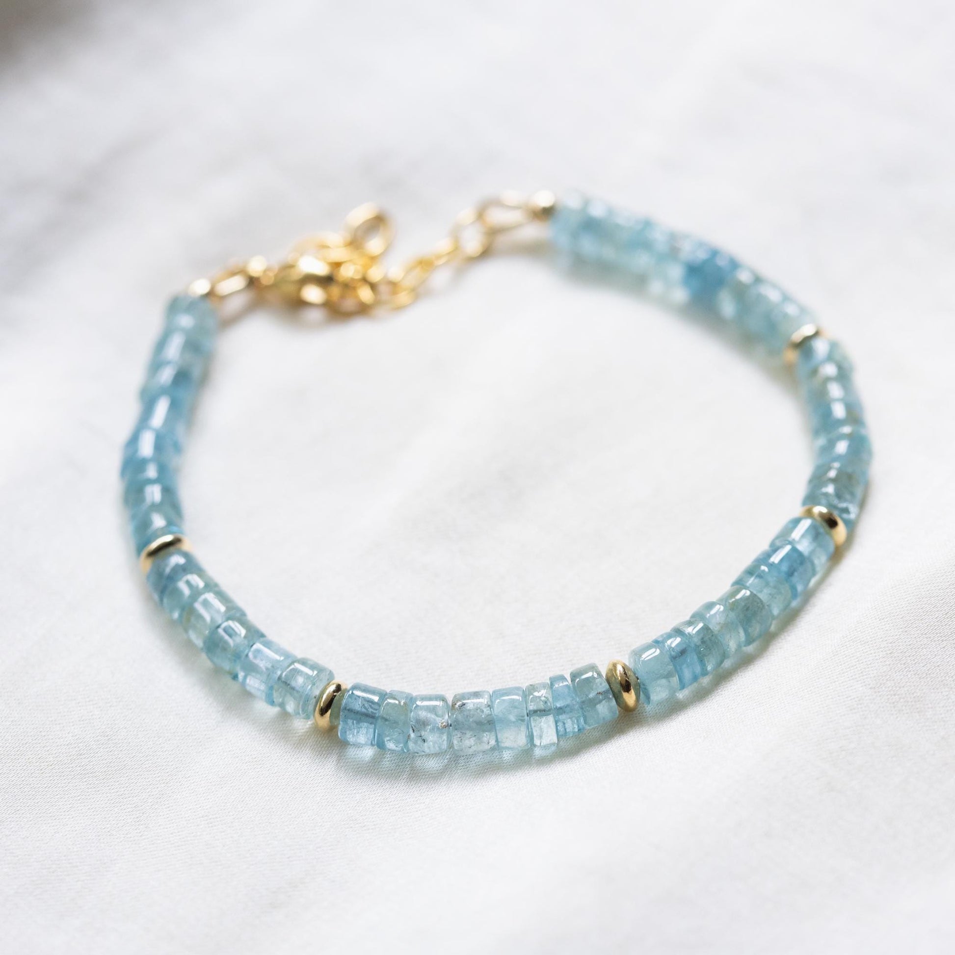 Aquamarine Haze Bracelet