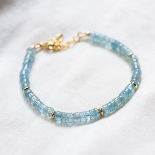 Aquamarine Haze Bracelet