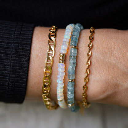 Aquamarine Haze Bracelet