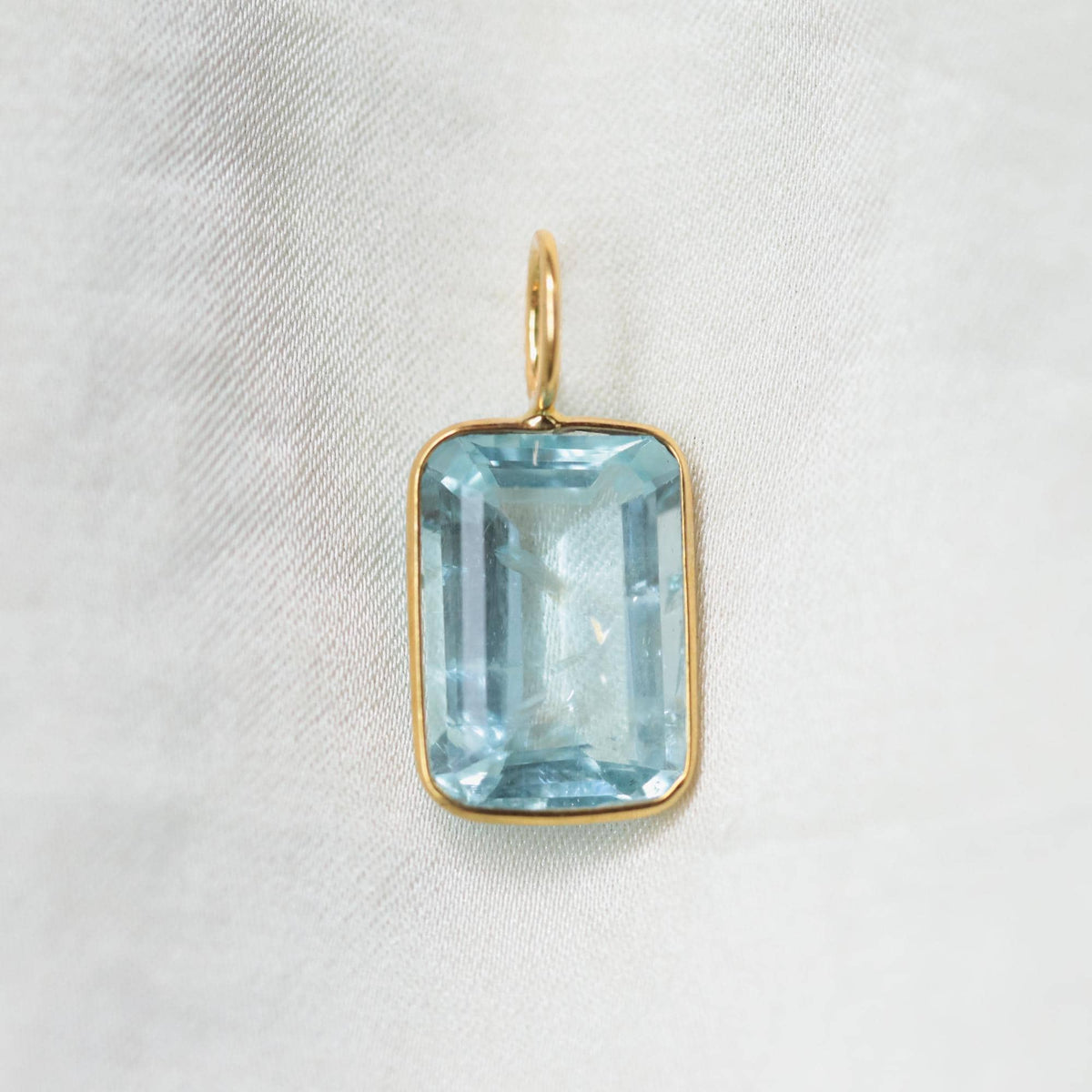 Ocean Light - Aquamarine & Solid 14K Gold
