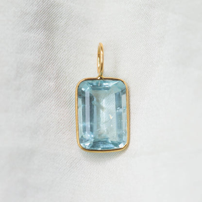 Ocean Light - Aquamarine & Solid 14K Gold