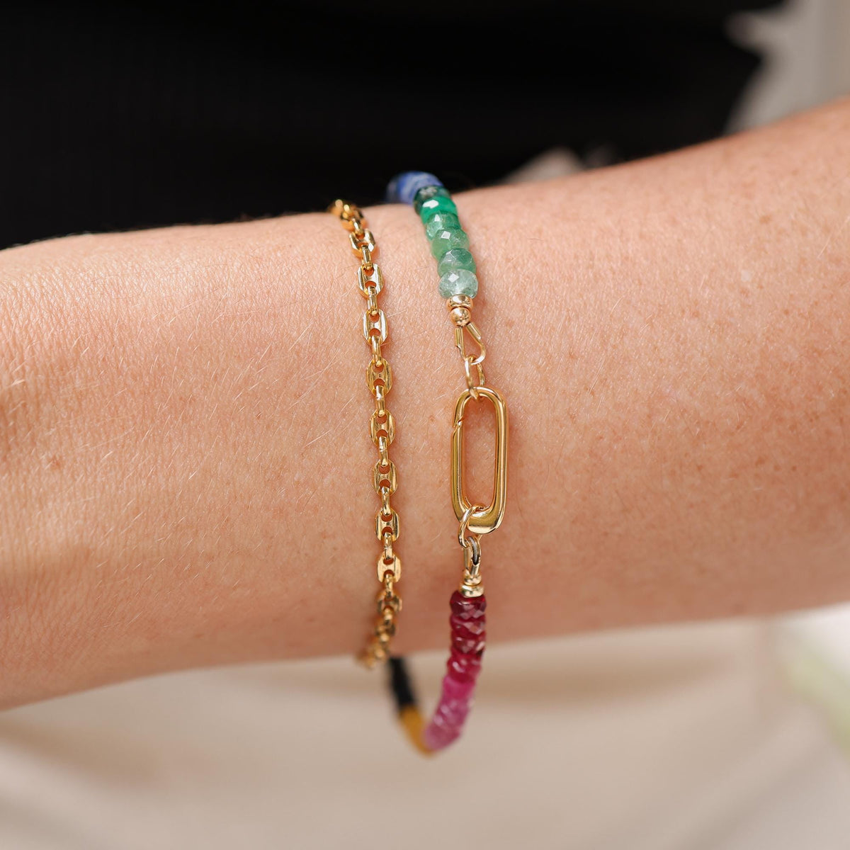 Prism of Earth Multi Sapphire Bracelet