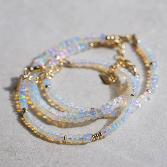 Ethiopian Opal Glow Bracelet