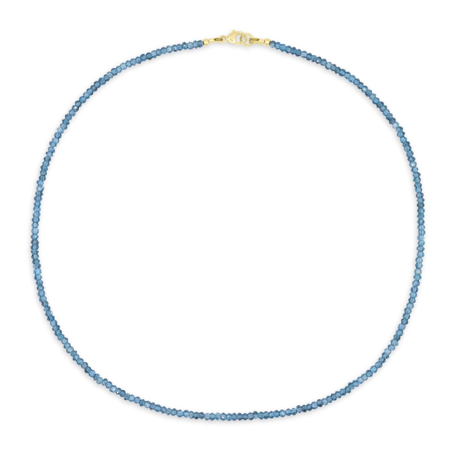 London Blue Topaz Necklace