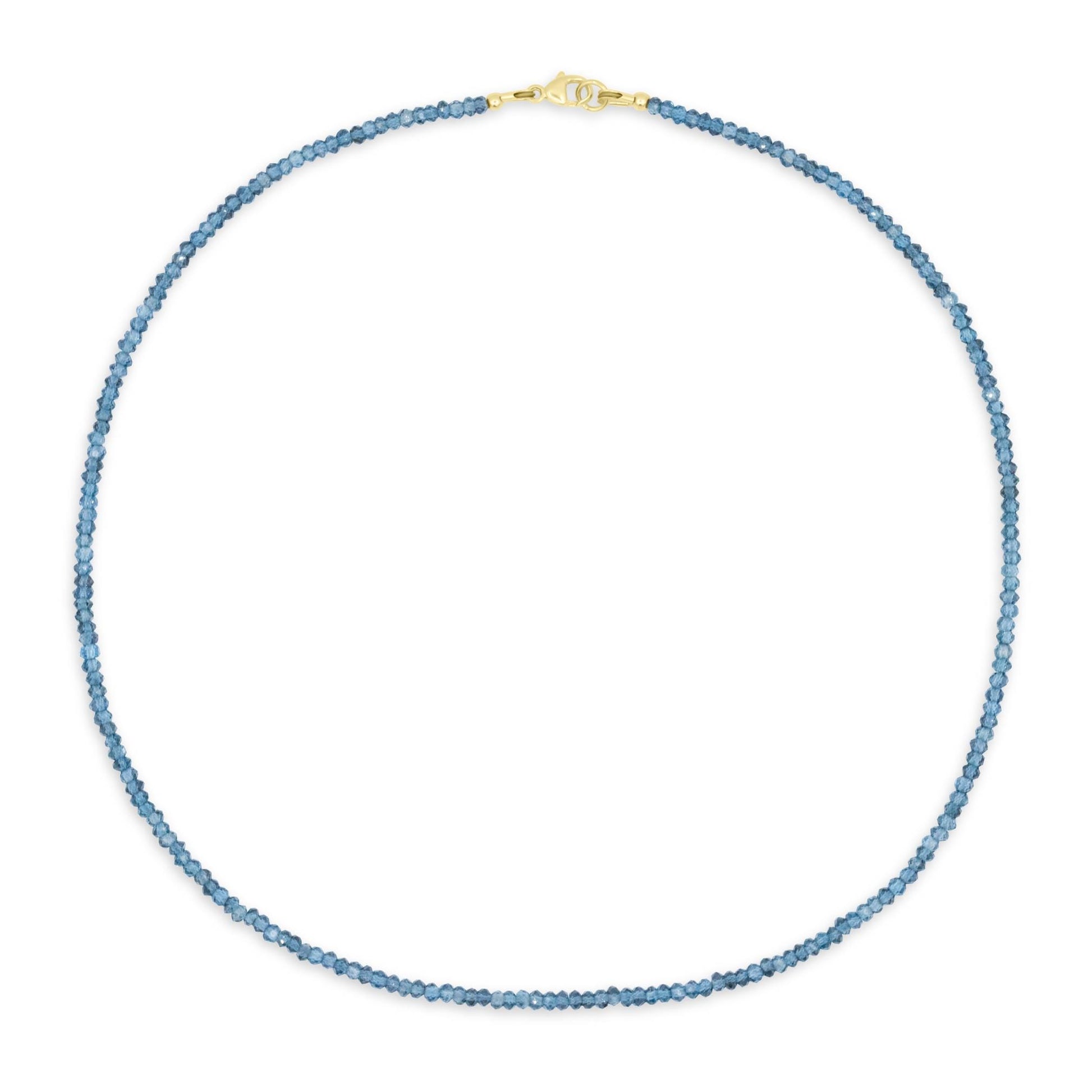 London Blue Topaz Necklace