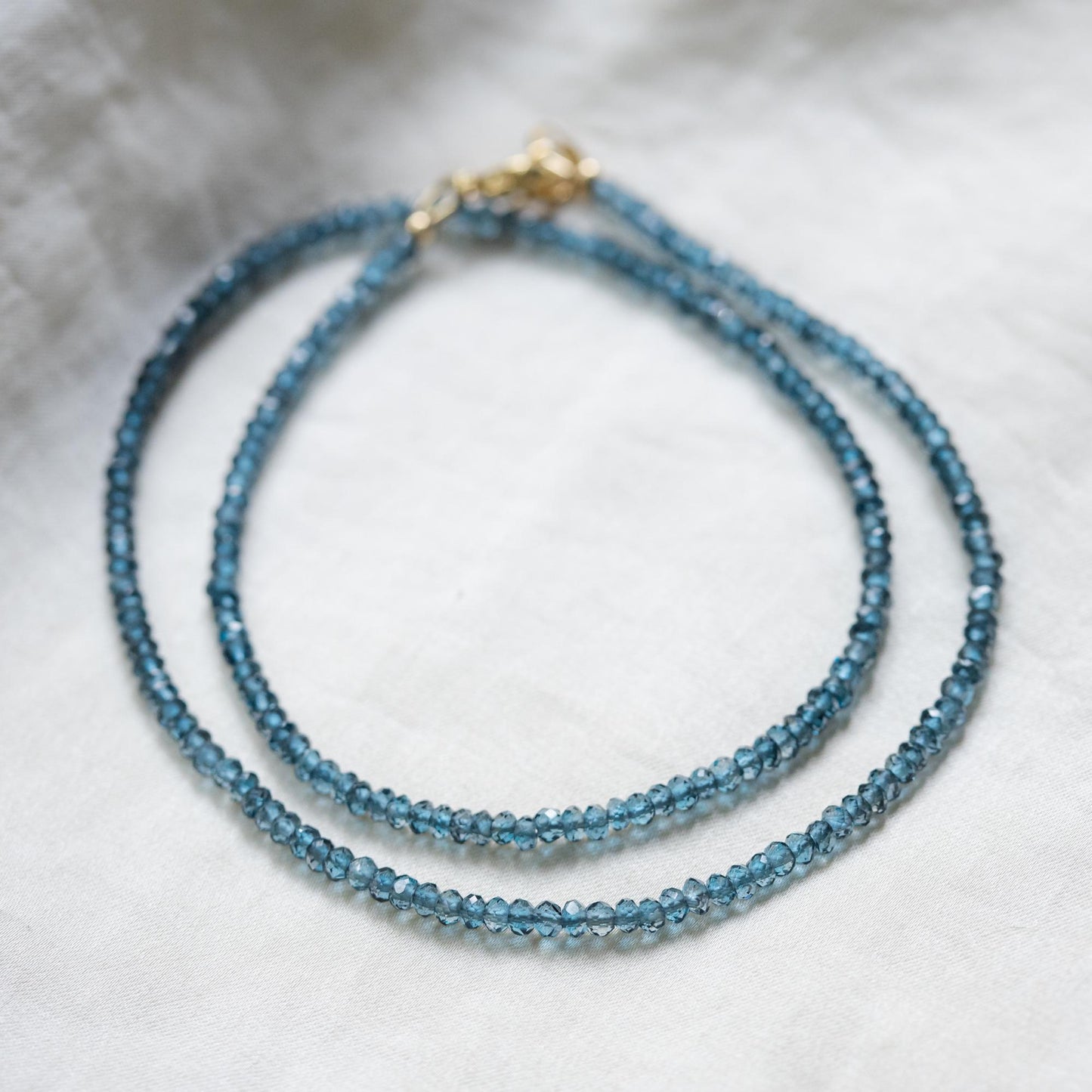 London Blue Topaz Necklace
