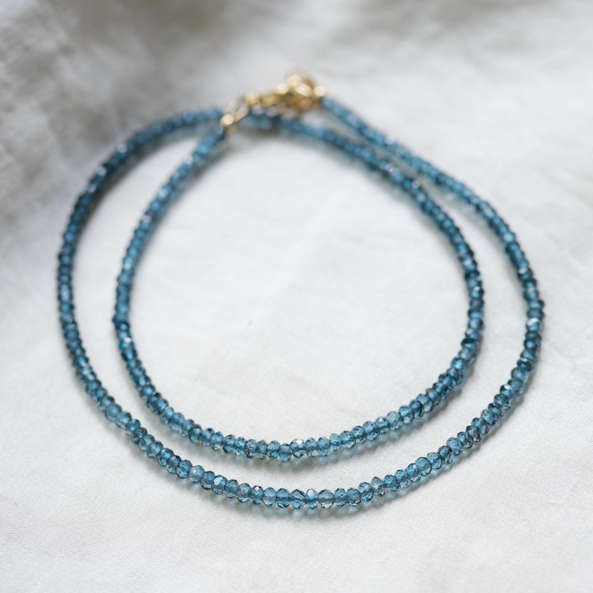 London Blue Topaz Necklace