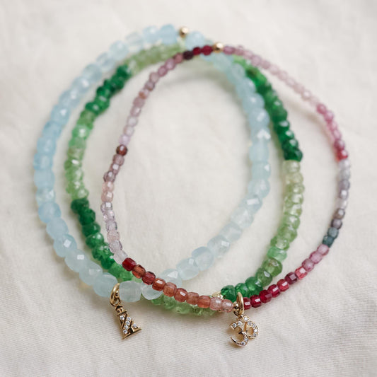 Tsavorite Ombré Bracelet – 4mm