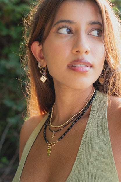 Midnight Muse Black Spinel Necklace