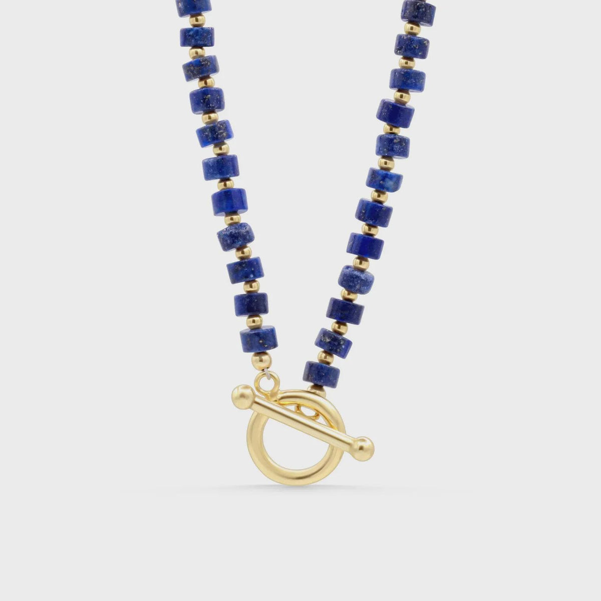 Tiger's eye toggle necklace