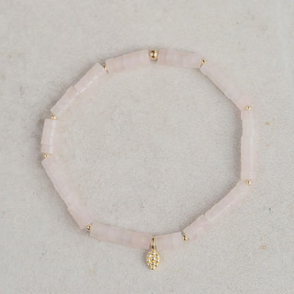 Rose Quartz Mosaic Bracelet EBRM2047