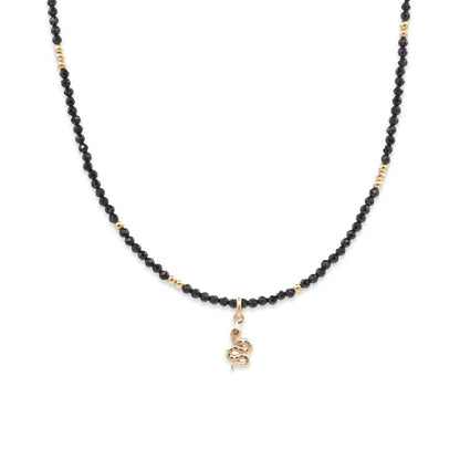 Midnight Muse Black Spinel Necklace