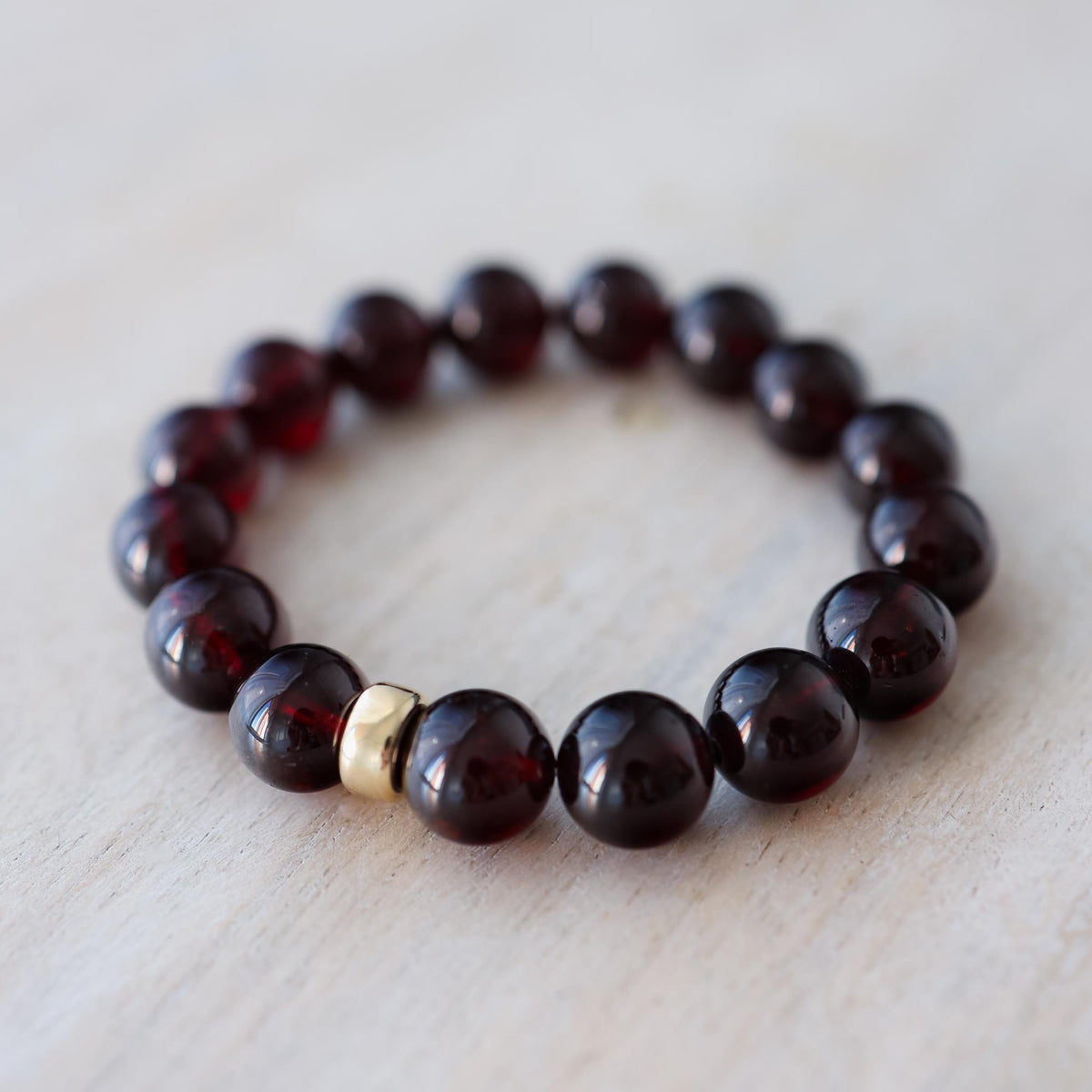 Garnet Bracelet 10mm