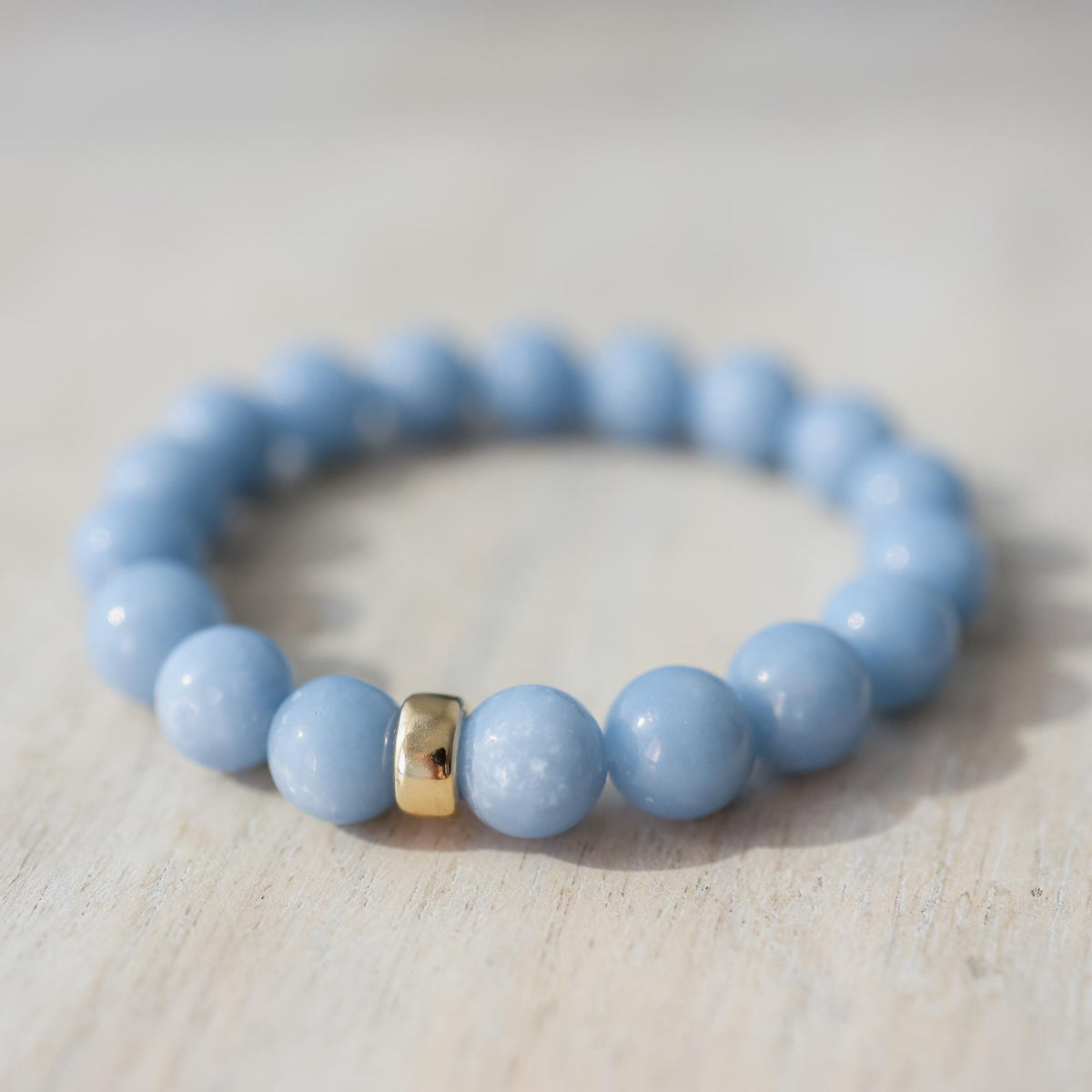 Angelite Bracelet 10mm EBAM5643