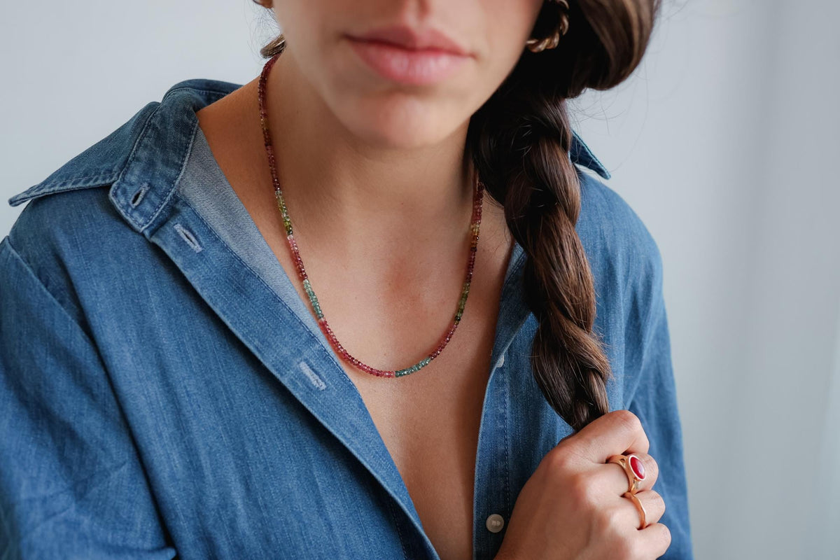 Full of Life Mixed Tourmaline Necklace