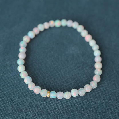 Starlight Opal Bracelet Diamond Bracelet