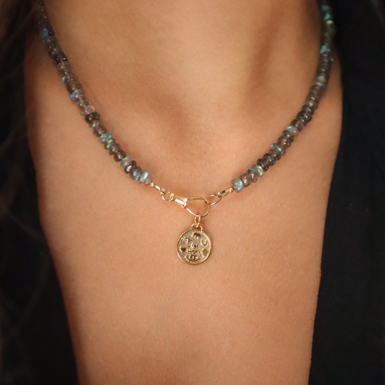 Labradorite necklace