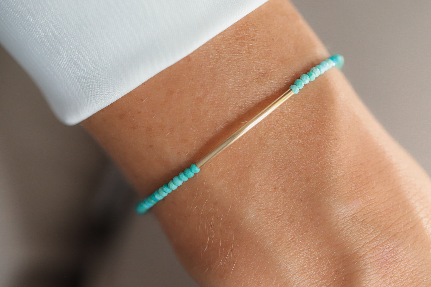 Arizona Turquoise gold bar