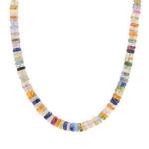 Multi Sapphire Necklace