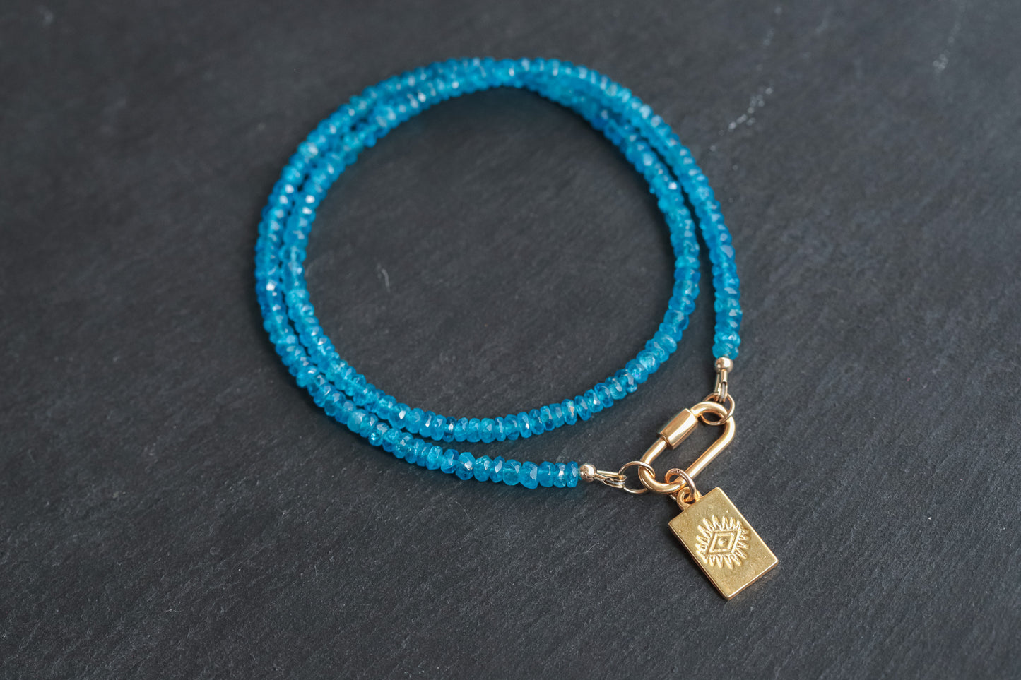 Nambian apatite Evil eye
