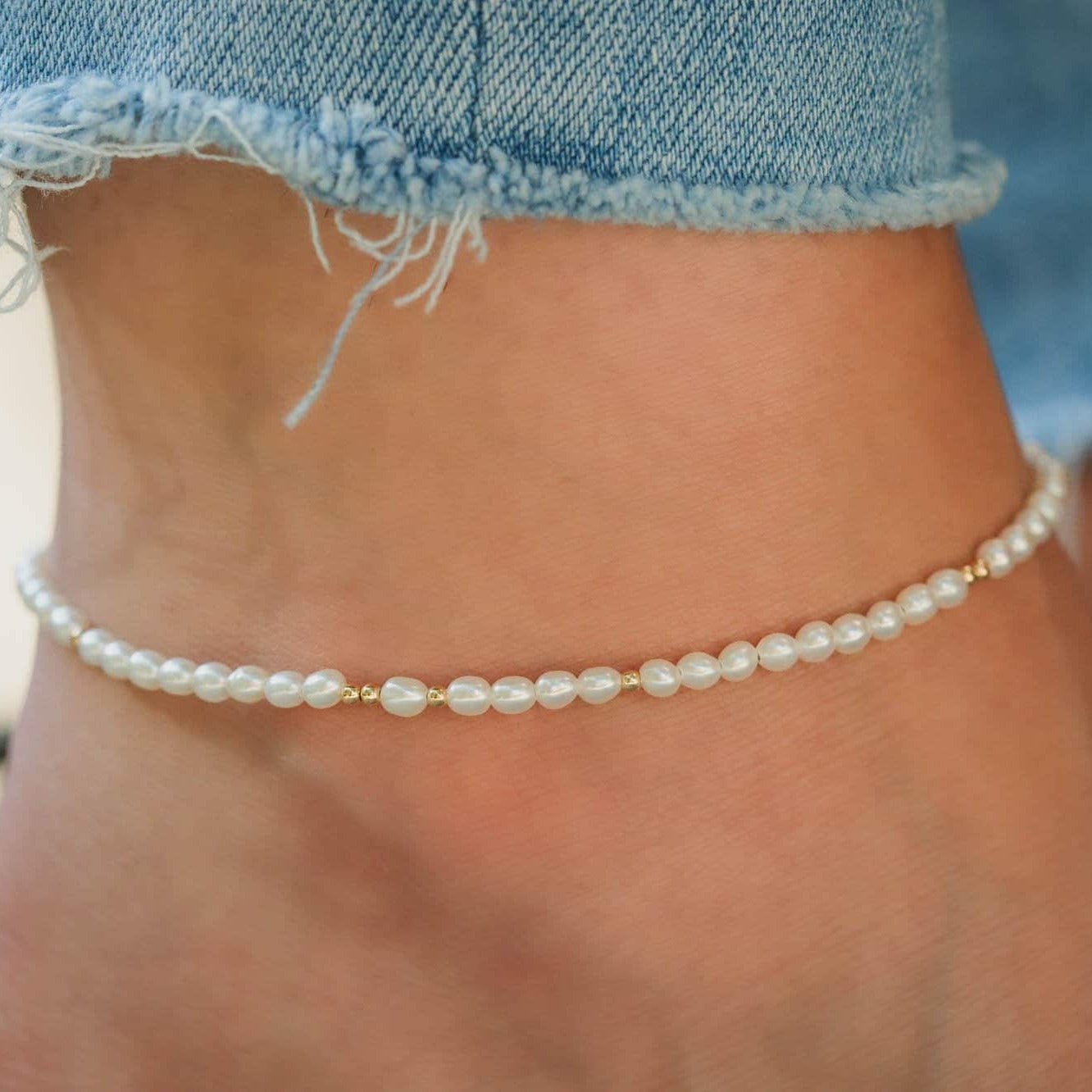 Fresh Water Pearl Anklet