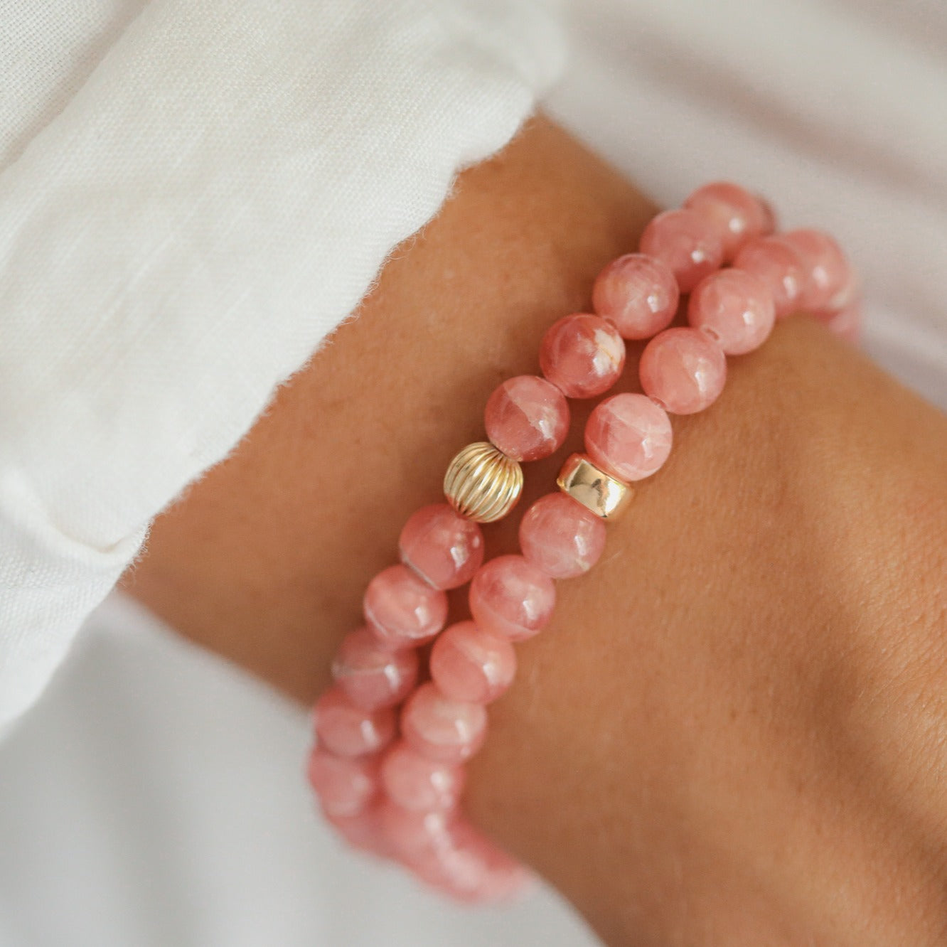 Rhodochrosite 6mm