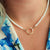 Carabiner Pearl necklace