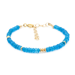 Zambia Apatite bracelet