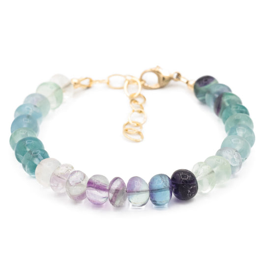 Rainbow Fluorite Bracelet