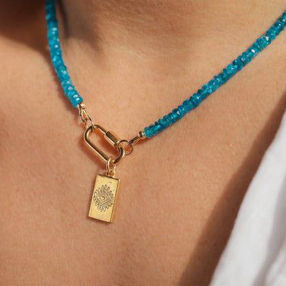 Nambian apatite Evil eye